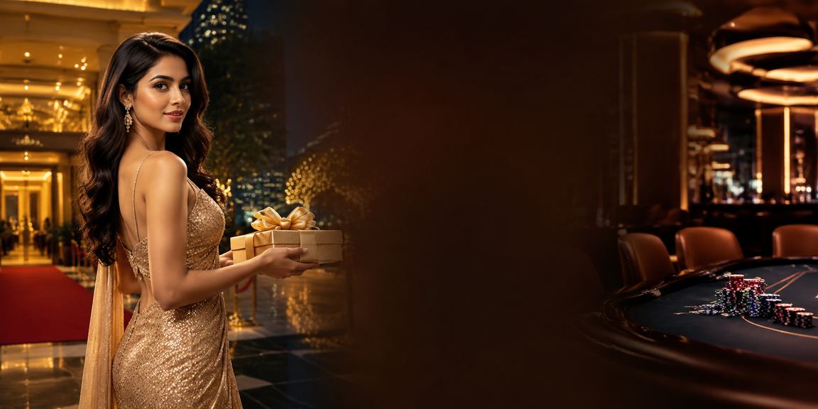 Casino-style entertainment in Delhi cityscape